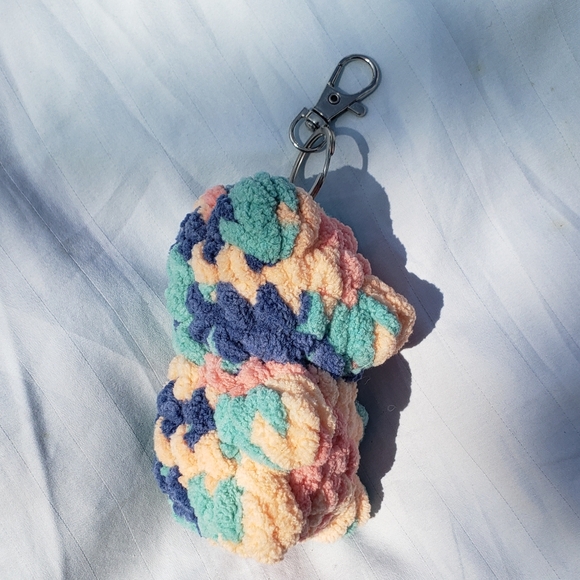 Gummy Bear Teddy Bear Key Ring Backpack Accessory - Picture 10 of 14
